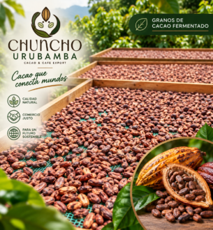 Granos de Cacao Fermentado