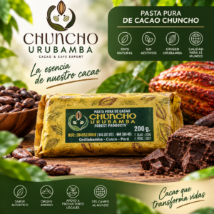 Pasta Pura de Cacao Chuncho