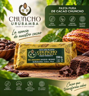 Pasta Pura de Cacao Chuncho